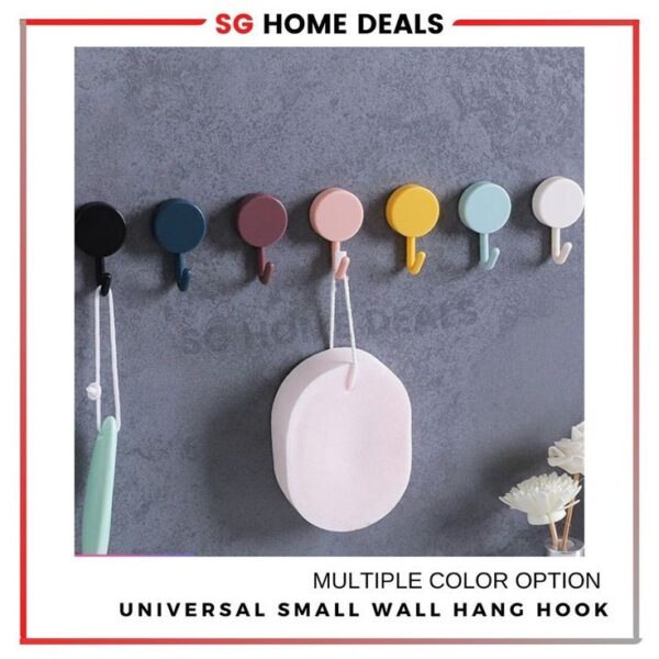 10 Pcs Multi Colors Self Adhesive Hook - Image 3