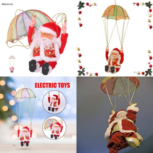 Tumbling Parachute Santa - Image 2