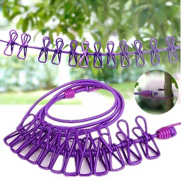 Elastic Cloth Rope (12 Clips) - Image 10