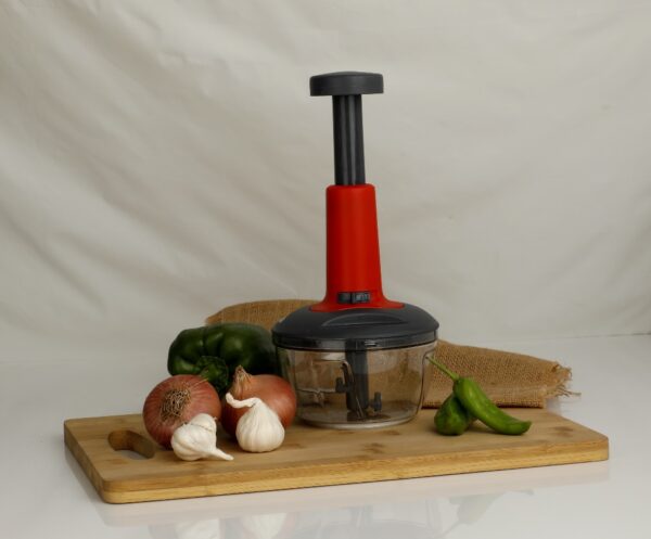 2in1 Hand Press Chopper 650ML - Image 2