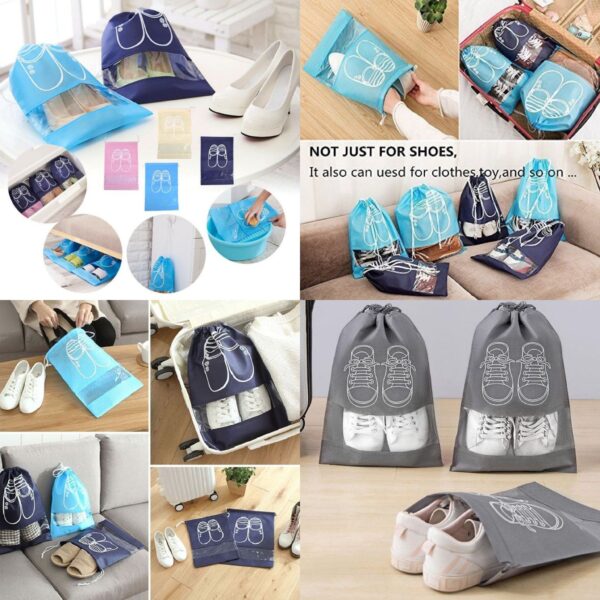 Travel Shoe Pouches (Imported) - Image 2