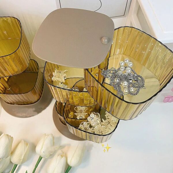 4 LAYER MULTIPURPOSE ORGANISER (JEWELLERY) - Image 7