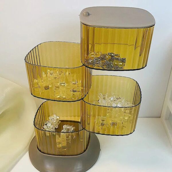 4 LAYER MULTIPURPOSE ORGANISER (JEWELLERY) - Image 3