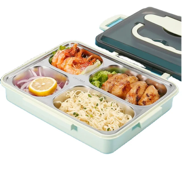 Maxtop 4 Section Stainless Steel Lunch Box (JA-L0006) - Image 4