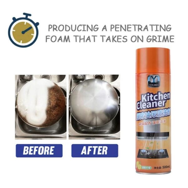Kitchen Foam Cleaner 350ml (Imported) - Image 2