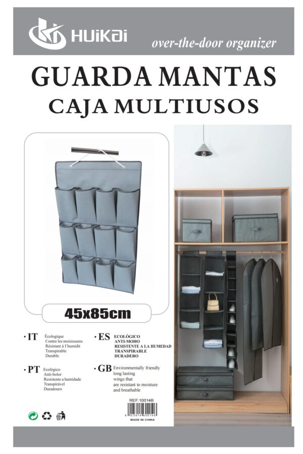 12 Pocket Hanging Organiser (45*85 Cm)