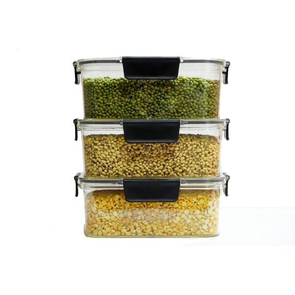 3 PC SET FOOD CONTAINER AIR TIGHT - Image 4