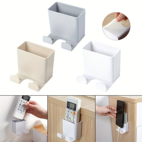 Wall Mounted Remote & Mobile Holder