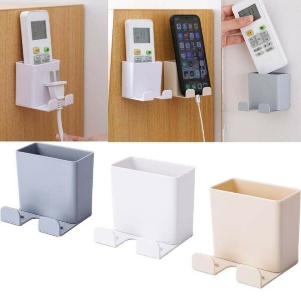 Wall Mounted Remote & Mobile Holder - Image 3