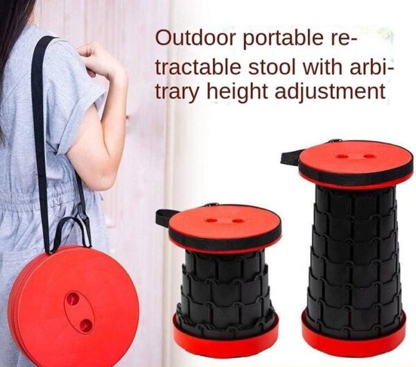 Telescopic Travel Stool (Heavy Quality) - Image 4