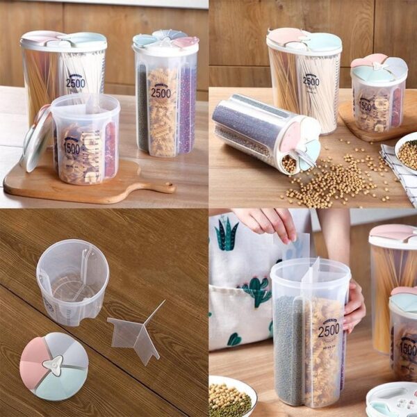4 SECTION CONTAINER (2000ML) - Image 7