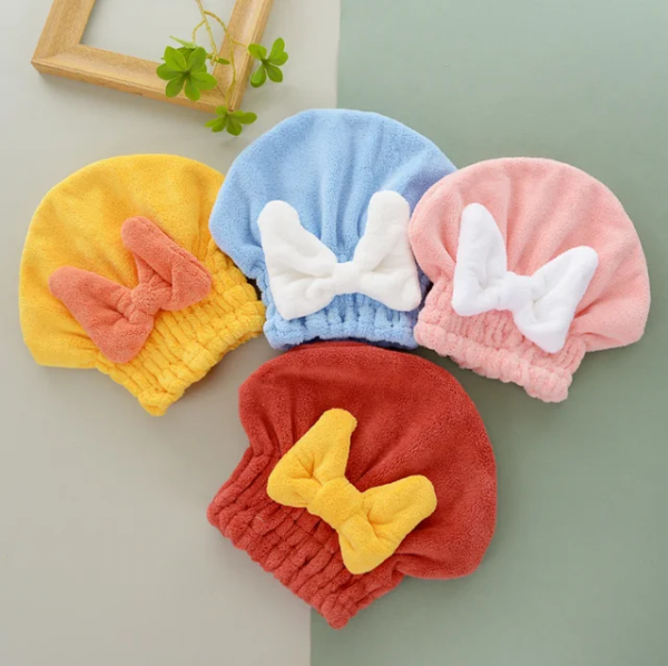 Big Bow Premium Hair Cap (Imported) - Image 5