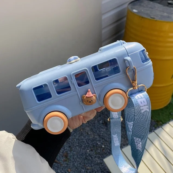 (B-35) Toy Bus Fancy Water Bottel - Image 3