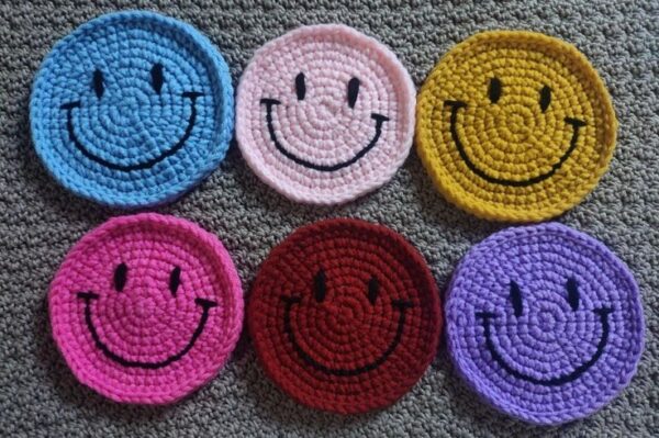 Smily Coasters (12cm) - Image 2