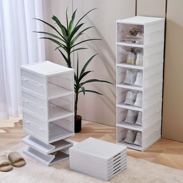Creative 6 Cabinate Foldable Shoe & Multipurpose Organiser - Image 3