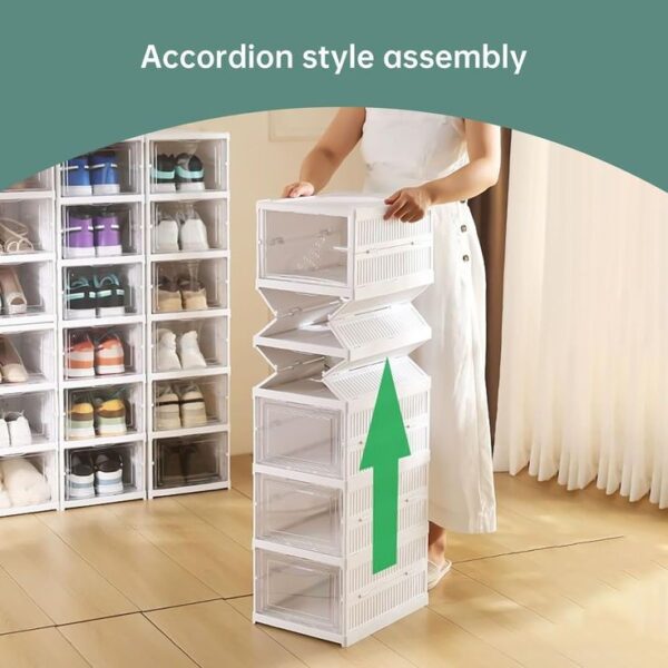 Creative 5 Cabinate Foldable Shoe & Multipurpose Organiser - Image 8