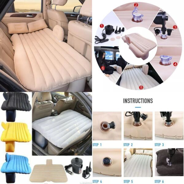 Portable Car Inflation Bed (Air Car Bed) - Image 5