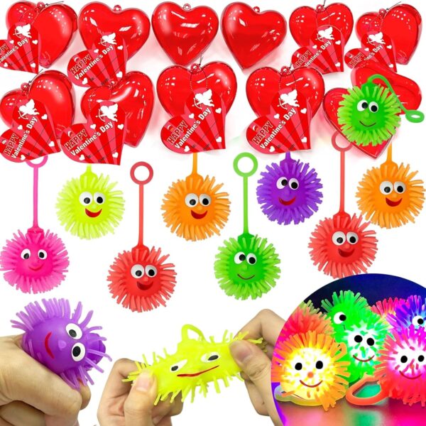 LED Flashlight Kids Playing Finger Silicon Balls (Imported) - Image 4