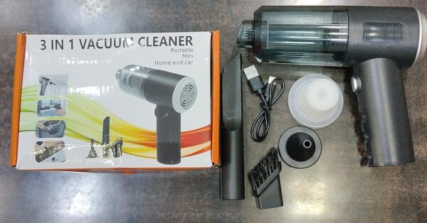 3 IN 1 VACCUME CLEANER (ORANGE BOX)