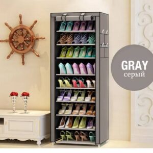9 Layer Shoe Rack With Cover