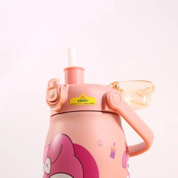 B-44 Stainless Steel Printed Flask Bottel (Imported) - Image 5