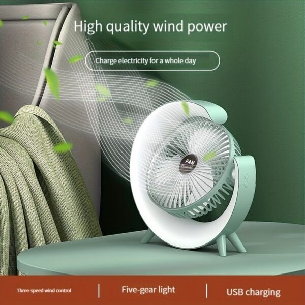 Colorful Desktop Fan (Imported) - Image 2