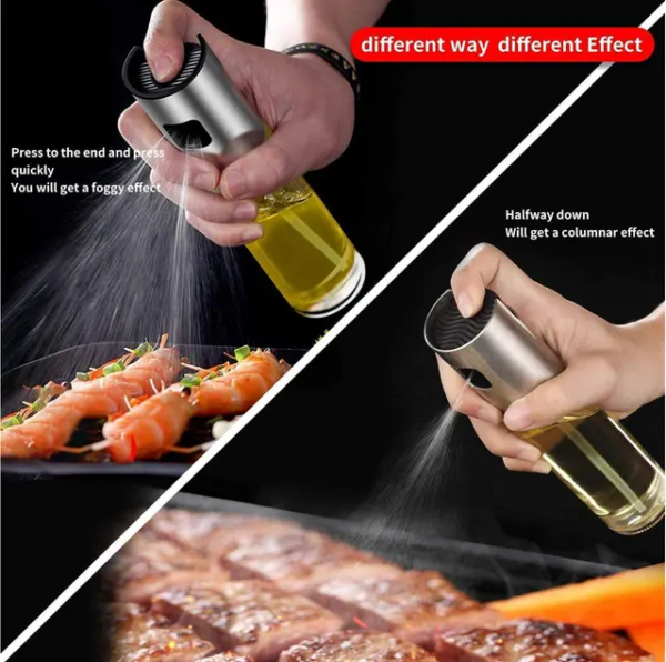 Oil Spray Glass Bottel (Imported) - Image 4