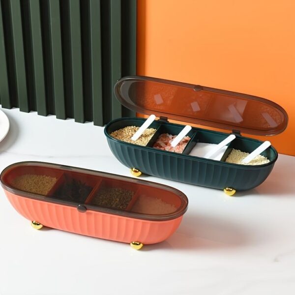 Creative Canoe Masala & Dryfruit Tray
