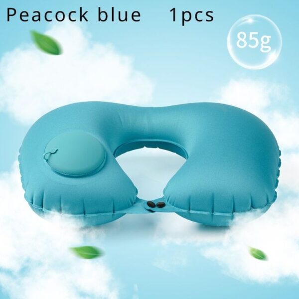 Self Inflatable Travel Pillow (Imported) - Image 3
