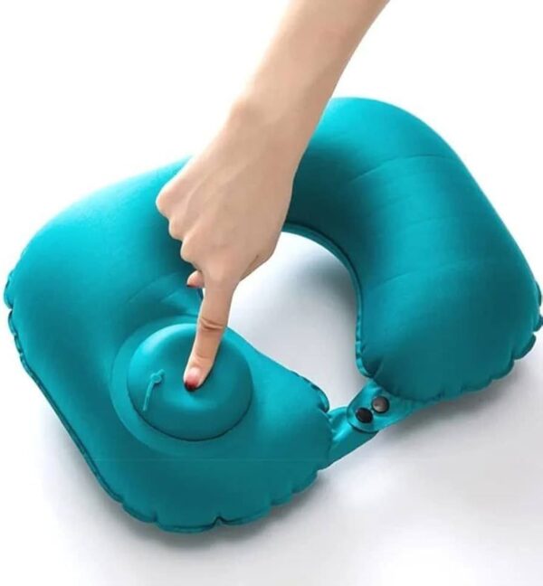 Self Inflatable Travel Pillow (Imported) - Image 5