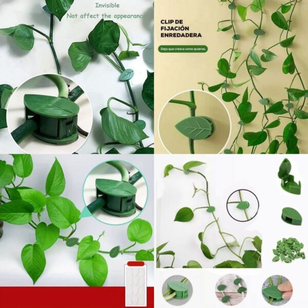 10 Pcs Leaf Plant Clips - Image 2