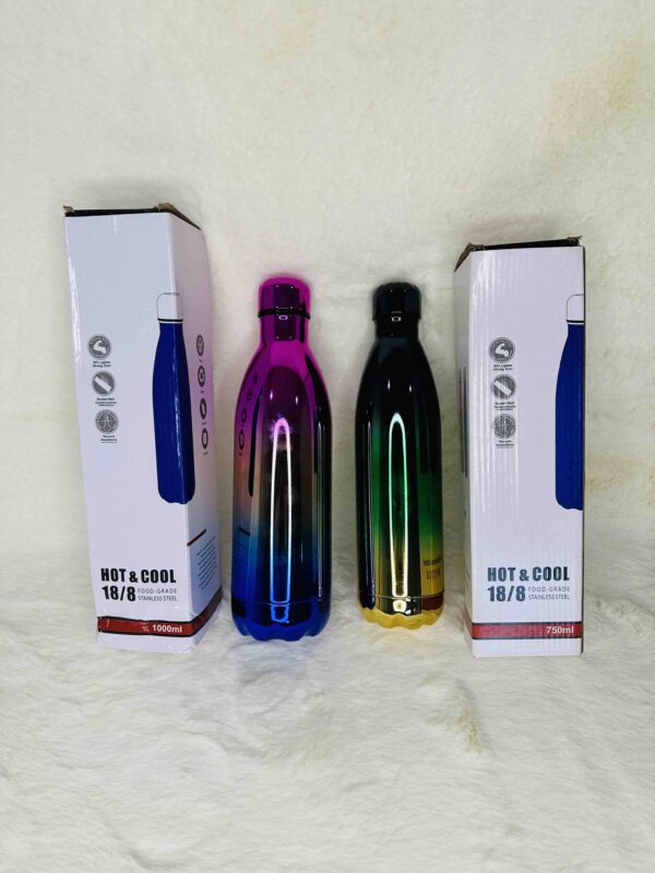 1000 ML UV Color Flask Cap Bottel (Imported) - Image 2