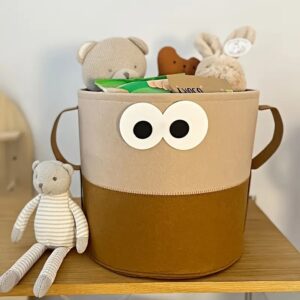 CLOTH ORGANISER BASKET WITH HANDLE