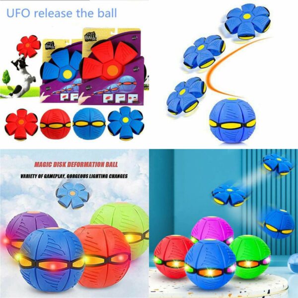 3 LED UFO Flying Saucer Ball (Imported) - Image 4