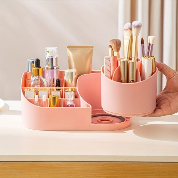 Rotatable Makeup Accessories Organiser - Image 3