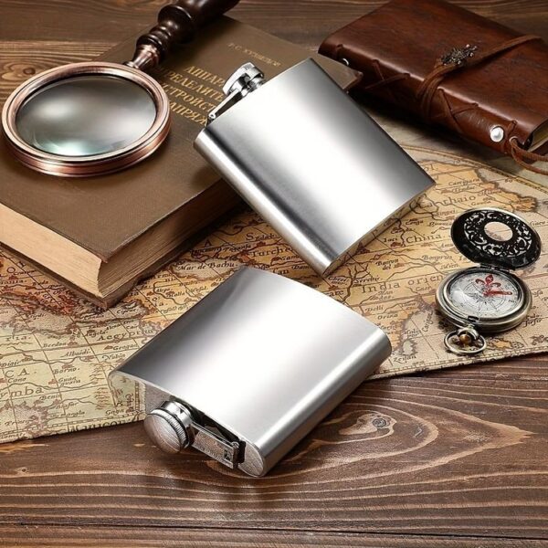 Stainless Steel Hip Flask (Imported)