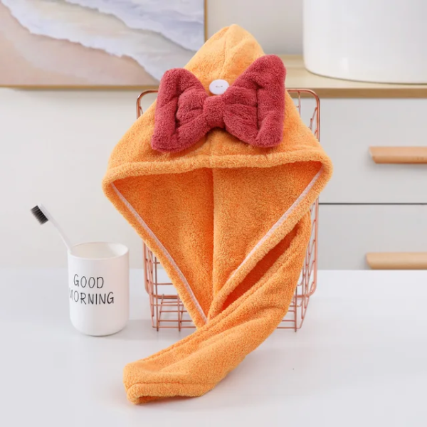 Big Bow Ladies Hair Cap (Imported) - Image 3