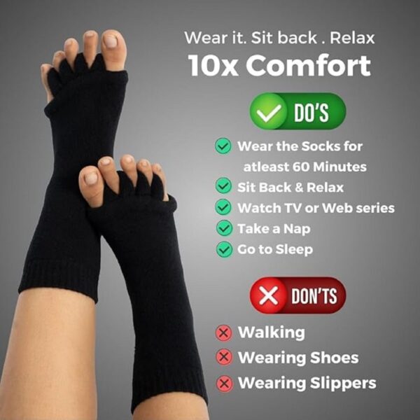 Pain Relif Foot Alignment Socks (Imported) - Image 5