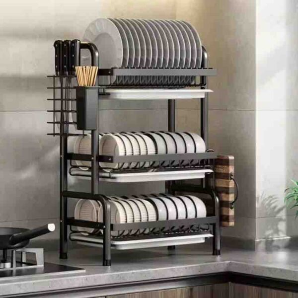 3 Layer Multifunction Kitchen Storage Rack (R3-42) - Image 2