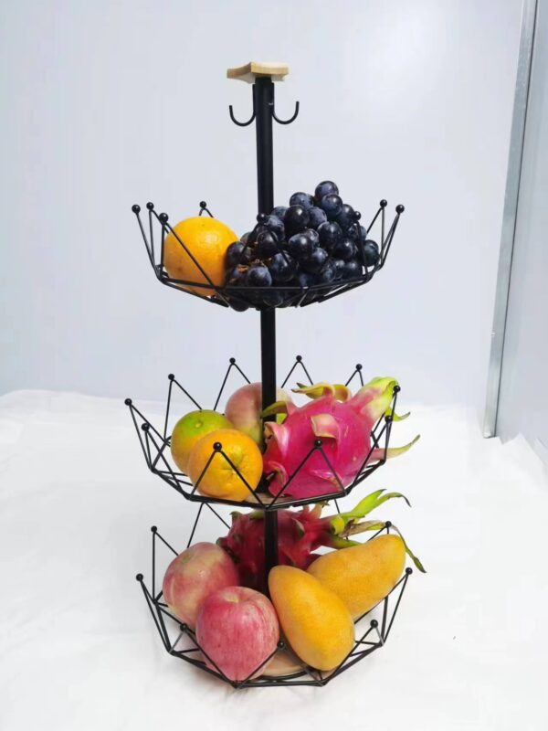 3 Layer Metal Fruit & Multipurpose Rack (Imported)