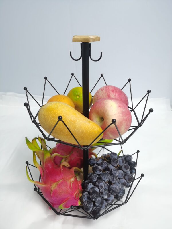 3 Layer Metal Fruit & Multipurpose Rack (Imported) - Image 2