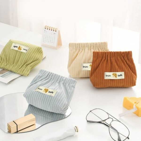 Mini Makeup & Multipurpose Storage Pouch (Imported) - Image 4