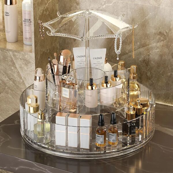 JW-05 Rotating Cosmetic Storage Box (Imported) - Image 2
