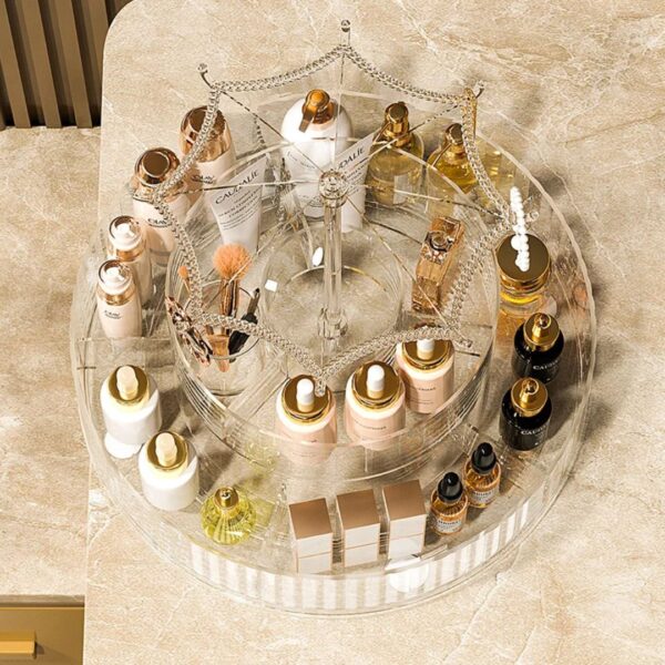 JW-05 Rotating Cosmetic Storage Box (Imported) - Image 3