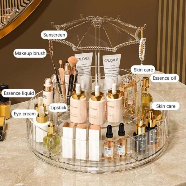 JW-05 Rotating Cosmetic Storage Box (Imported) - Image 4