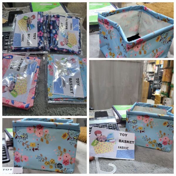 DESKTOP STORAGE BAG ( KIDS TOY BASKET FABRIC)