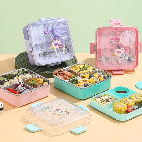 7119 Fancy Stainless Steel Lunch Box