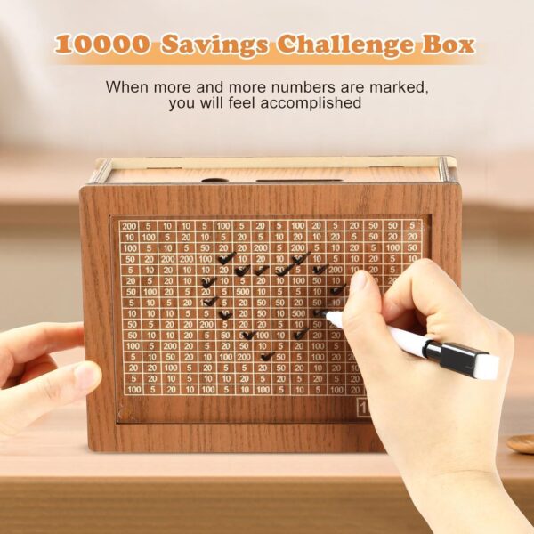 Wooden Money Bank - Image 2