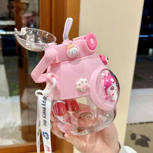 8019  1000ml Kids Sipper Bottle (Imported) - Image 4