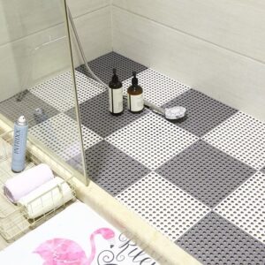 Non-Slip Bathroom Silicon Mat (Imported)